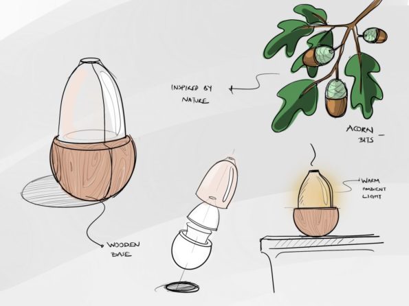Petite Acorn Diffuser