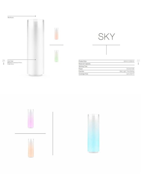 Ultrasonic SKY diffuser