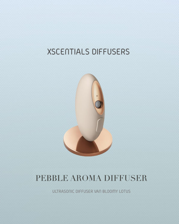 De Bloomy Lotus® Pebble Portable Beauty Diffuser